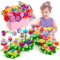 Produktbild: Blumenspielzeug DIY Set 134 Stück Blumenbaukasten Montessori