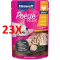 Produktbild: 23 X Vitakraft Cat Poems Delice Beutel Mit Huhn 85 Gramm