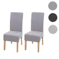 Produktbild: Mendler 2er-Set Esszimmerstuhl Latina, Küchenstuhl Stuhl, Stoff/Textil MVG-zertifiziert ~ Variantenangebot 74639