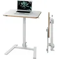 Produktbild: Leitz Ergo Compact Workstation Pro Kleiner Klappbarer Sitz-/Steh-Schreibtisch 6588 höhenverstellbarer 65 x 74-109 x 46 cm, Weiß