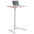 Produktbild: AKTION: LEITZ Ergo Compact höhenverstellbarer Schreibtisch weiß rechteckig,...