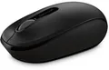 Produktbild: Microsoft Wireless Mobile Mouse 1850 Maus rechts- und linkshändig optisch 3 Tasten kabellos 2,4 GHz kabelloser Empfänger USB Schwarz (U7Z-00004)