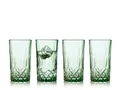 Produktbild: LYNGBY-GLAS Gläser-Set Highball Sorrento Longdrinkglas grün 380ml Set4, Glas, Highball Sorrento 38 cl 4 Stck. Grün
