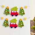 Produktbild: Bastelset - Erstes Fädeln Filzgirlande Weihnachtsfahrt