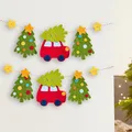 Produktbild: Bastelset - Erstes Fädeln Filzgirlande Weihnachtsfahrt,
