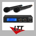 Produktbild: Vonyx WM522 VHF 2-Kanal-Mikrofonset mit 2 Handmikrofonen