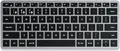 Produktbild: SATECHI Bluetooth Tastatur Slim X1 QWERTY USB-C silber/schwarz B-WARE
