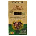 Produktbild: Food-United MARONEN Vakuum-Gekochte Edel-Ess-Röst-Kastanien von Ponthier 400g für Maroni-Gerichte wie Taler Klopse Nudeln Suppe Auflauf Eintopf Braten nussig-süßer Geschmack