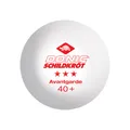 Produktbild: Donic-Schildkröt Tischtennisball 3* Avantgarde 3er weiß 608334