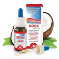 Produktbild: Dr. Jacob's ADEK Vitamin A D3 E K2 MK-7 in Tropfen 20 ml