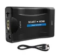 Produktbild: Scart Auf Hdmi Adapter scart Konverter Sie Den Analogen Eingang in Einen 720p/1080p Video Audio Adapter Für HDTV Stb VHS Xbox Ps3 Sky DVD Crt Blu-ray…