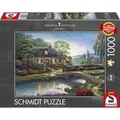 Produktbild: Thomas Kinkade Studios: Stoney Creek Cottage, Puzzle 1000 Teile
