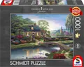 Produktbild: Schmidt Spiele 59775 Thomas Kinkade, Stoney Creek Cottage, 1000 Teile Puzzle