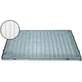 Produktbild: Aco - Gitterrost Mit Zarge Verzinkt Stahl Maschenweite 30x10mm 60 X 40 Cm Höhe:2cm