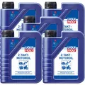 Produktbild: 5x Liqui Moly 1L 2-Takt-Hochleistungs-Motorenöl selbstmischend Rasenmäher
