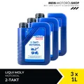 Produktbild: Liqui Moly 2-Takt-Motoröl API TC JASO FC Motorradöl 3x1 Liter = 3 Liter