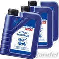 Produktbild: 3x1L LIQUI MOLY 1052 MOTORÖL 2-TAKT ÖL 2T TEILSYNTHETISCH MOTORRÄDERN MOPEDS