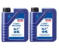 Produktbild: Liqui Moly 2-Takt Motoröl selbstmischend 2x1 Liter 2T Öl teilsynthetisch API TC