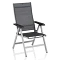 Produktbild: Kettler Basic Plus Premium Multipositionssessel, Silber/lakritz, Alu/Outdoorgewebe, 0102401-0000