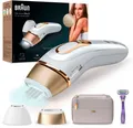 Produktbild: Braun IPL-Haarentferner Silk Expert Pro 5 PL5157 Haarentfernungsgerät, 400.000 Lichtimpulse, UV-Filter, Skin Pro 2.0 Sensor