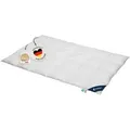 Produktbild: Daunendecke 200x200 cm, Ganzjahresecke, Übergangsdecke, Bettdecke 90% Daunen / 10% Federn, DOWNPASS, CASIMUM - Weiß