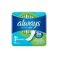 Produktbild: Always Ultra Normal Damenbinden für normale Tage Inhalt 14 Stück