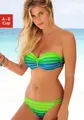 Produktbild: Venice Beach Bügel-Bandeau-Bikini im trendigen Streifen-Look