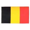 Produktbild: AZ FLAG - Flagge Belgien - 250x150 cm - Belgische Große Fahne 100% Polyester mit Messing-Ösen - 300g