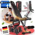 Produktbild: SPORTSCHMIEDE Hantelbank Klappbar Verstellbar, Multifunktions Trainingsbank Schrägbank, Sportgerät für zu Hause, Bench, Fitnessbank