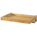 Produktbild: Sobuy Nkd01-n Bettablage Mit Kabelführung Nachttisch Regal Für Mobiltelefon, Fernbedienung Aus Bambus Klemmbar Bht Ca.: 36x9x25cm