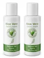 Produktbild: Aloe Vera Point Organic Aloe Vera Gel 99% 100ml kaltgepresst von Fuerteventur...