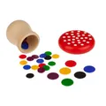 Produktbild: Flohspiel Holz in Runddose - für 2-6 SpielerInnen