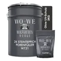 Produktbild: WO-WE 2K Epoxidharz Steinteppich Porenfüller W731 Naturstein-Imprägnierung (Set), 3-9Kg, Farblos mit Uv-schutz