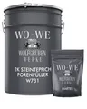 Produktbild: Steinteppich Porenfüller 2K Epoxidharz Versiegelung Marmorkies für Außen UV-fest