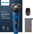 Produktbild: Philips Series 5000 Elektrischer Nass- und Trockenrasierer S5466/18, Leistungsstarke & sanfte Rasur