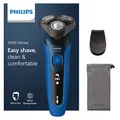 Produktbild: Philips Series 5000 Elektrischer Rasierer für Herren, Nass- und Trockenrasierer, Leistungsstarke & sanfte Rasur, SteelPrecision-Schersystem, flexible 360° Scherköpfe, 60 Min. Laufzeit (S5466/18)