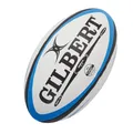 Produktbild: Gilbert Herren Rugbyball Omega Match Mehrfarbig blau/schwarz Size 5