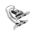Produktbild: PCI Express Karte zu 4 x Seriell RS-232, Schnittstellenkarte