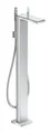 Produktbild: Axor MyEdition Einhebel-Wannenmischer bodenstehend mit Hebelgriff - Chrom /...