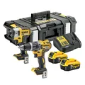 Produktbild: DEWALT 18V XR Brushless Twin Kit – Hochleistungswerkzeuge für Profis