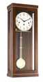 Produktbild: Hermle 70989-030141 Progressistische Wanduhr 1 2 Std. Schlag, Nussbaum 57cm x 22,5cm x 13 cm