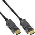 Produktbild: InLine® HDMI AOC Kabel, Ultra High Speed HDMI Kabel, 8K4K, schwarz, 15m