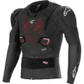 Produktbild: Alpinestars Hoodie Bionic Pro V3 Plasma Protektorenjacke Atmungsaktiv belüftet protektoren rot|schwarz XXL