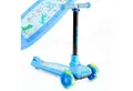 Produktbild: FableKids Tretroller Cityroller Kickroller, LED-Räder, Tritt-Bremse, bis 50 kg belastbar,  faltbar  höhenverstellbar Rücktrittbremse