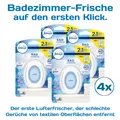 Produktbild: 4x Febreze Bad Lufterfrischer Lenor Aprilfrisch Duftstecker Duftgel 2in1