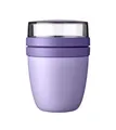 Produktbild: Mepal - Lunchpot Ellipse - Vivid Lilac – 500 ml praktischer Reisebecher, Joghurtbecher, To go Becher – Geeignet für Tiefkühler, Mikrowelle und Spülmaschine, 700 ml