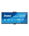 Produktbild: iiyama ProLite LED-Monitor Curved 86,4 cm 34 Zoll 3440 x 1440 UWQHD @ 120 Hz VA 300 cd/m² 3000:1 0,4 ms 2xHDMI DisplayPort USB-C Lautsprecher mattschwarz (XCB3497WQSNPH-B1)