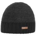 Produktbild: Barts Herren David Beanie Baskenmütze, Schwarz (0001-BLACK 001L), One Size (Herstellergröße: Uni)