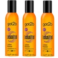 Produktbild: 3x 250ml got2b Lockmittel Locken Mousse für definierte Locken Anti Frizz Halt 3