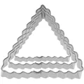 Produktbild: WESTMARK 3 Terrassen-Ausstecher Dreieck 4 cm, 5 cm, 6 cm aus Edelstahl